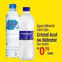 Oferta de Cristal - Agua Mineral Sem Gas por R$0,79 em Super Muffato