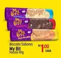 Oferta de Sabores - Biscoito Sabores por R$1 em Super Muffato