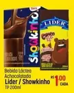 Oferta de Showkinho - Bebida Lactea Achocolatada por R$1 em Super Muffato