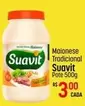 Oferta de Suavit - Maionese Tradicional por R$3 em Super Muffato