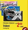 Oferta de Trident - Chiclete Sabores por R$2 em Super Muffato