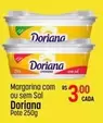 Oferta de Doriana - Margarina Com Ou Sem Sal por R$3 em Super Muffato