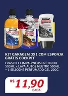 Oferta de Pretinho - Kit Garagem 3x 1 Com Esponja Gratis por R$11,9 em Assaí Atacadista