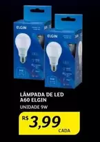 Oferta de Elgin - Lâmpada De Led A60 por R$3,99 em Assaí Atacadista