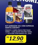 Oferta de Pretinho - Kit Garagem 3x 1 Com Esponja Gratis por R$12,9 em Assaí Atacadista