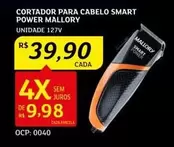 Oferta de Smart - Cortador Para Cabelo Smart por R$39,9 em Assaí Atacadista