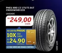 Oferta de Aro - Pneu  13 175/75 84T Eco por R$249 em Assaí Atacadista