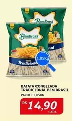 Oferta de Bem Brasil - Batata Congelada Tradicional por R$14,9 em Assaí Atacadista