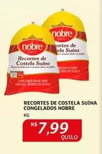 Oferta de Nobre - Recortes De Costela Suína Congelados por R$7,99 em Assaí Atacadista