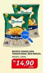 Oferta de Bem Brasil - Batata Congelada Tradicional por R$14,9 em Assaí Atacadista