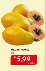 Oferta de Mamao-papaia por R$5,99 em Assaí Atacadista