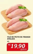 Oferta de Atalaia - File De Peito De Frango por R$19,9 em Assaí Atacadista