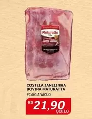 Oferta de Maturatta - Costela Janelihna Bovina por R$21,9 em Assaí Atacadista