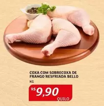 Oferta de Bello - Coxa Com Sobrecoxa De Frango Resfriada por R$9,9 em Assaí Atacadista