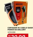 Oferta de Mallory - Cortador De Cabelo Smart Power Da por R$39,9 em Assaí Atacadista