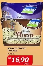 Oferta de Frosty - Sorvete Sabores por R$16,9 em Assaí Atacadista