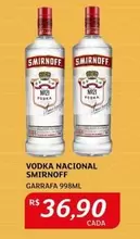 Oferta de Smirnoff - Vodka Nacional por R$36,9 em Assaí Atacadista