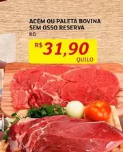 Oferta de Bovina - Acém Ou Paleta Bovina Sem Osso Reserva por R$31,9 em Assaí Atacadista