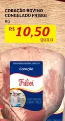 Oferta de Friboi - Coração Bovino Congelado por R$10,5 em Assaí Atacadista