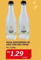 Oferta de Viena - Água Adicionada De Sais Com Gas por R$1,29 em Assaí Atacadista