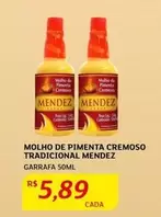 Oferta de De   - Molho De Pimenta Cremoso Tradicional por R$5,89 em Assaí Atacadista