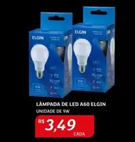 Oferta de Elgin - LÁMPADA DE LED A60 por R$3,49 em Assaí Atacadista