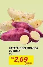 Oferta de Rosa - Batata-Doce Branca Ou por R$2,69 em Assaí Atacadista