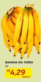 Oferta de Banana Da Terra por R$4,29 em Assaí Atacadista