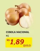 Oferta de Cebola - Cebola Nacional por R$1,89 em Assaí Atacadista