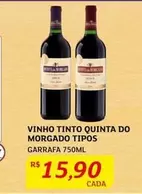 Oferta de Quinta do Morgado - Vinho Tinto por R$15,9 em Assaí Atacadista