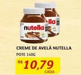 Oferta de Nutella - Creme De Avelã por R$10,79 em Assaí Atacadista