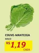 Oferta de Couve-Manteiga por R$1,19 em Assaí Atacadista