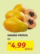 Oferta de Mamão-papaia por R$4,99 em Assaí Atacadista