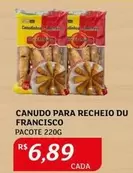 Oferta de Pacote - Canudo Para Recheio Du Francisco por R$6,89 em Assaí Atacadista