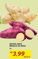 Oferta de Rosa - Batata-Doce Branca Ou por R$3,99 em Assaí Atacadista