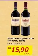 Oferta de Quinta do Morgado - Vinho Tinto por R$15,9 em Assaí Atacadista