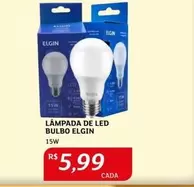 Oferta de Elgin - LÁMPADA DE LED BULBO por R$5,99 em Assaí Atacadista