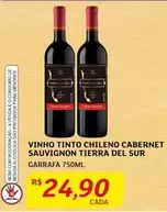 Oferta de Vinho Tinto Chileno Sabuignon por R$24,9 em Assaí Atacadista