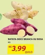 Oferta de Rosa - Batata-Doce Branca Ou por R$3,99 em Assaí Atacadista