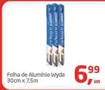 Oferta de Wyda - Folha De Aluminio por R$6,99 em Tenda Atacado