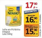 Oferta de Nestlé - Leite Em Pó Ninho por R$17,9 em Tenda Atacado