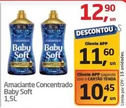 Oferta de Baby Soft - Amaciante Concentrado por R$12,9 em Tenda Atacado