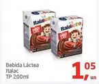 Oferta de Italac - Bebida Láctea Tp 200ml por R$1,05 em Tenda Atacado