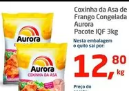 Oferta de Aurora - Coxinha Da Asa De Frango Congelada por R$12,8 em Tenda Atacado