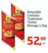 Oferta de Tirolez - Requeijão Cremoso Tradicional por R$52,9 em Tenda Atacado