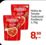 Oferta de Predilecta - Molho De Tomate Tradicional por R$8,9 em Tenda Atacado