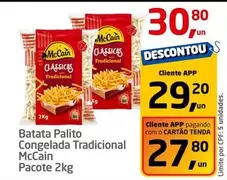 Oferta de McCain - Batata Palito Congelada Tradicional por R$30,8 em Tenda Atacado