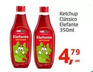 Oferta de Elefante - Ketchup Clássico por R$4,79 em Tenda Atacado