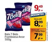 Oferta de Arcor - Bala 7 Belo Framboesa por R$9,49 em Tenda Atacado