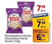 Oferta de Docile - Marshmallow Colorido Maxmallows por R$7,99 em Tenda Atacado